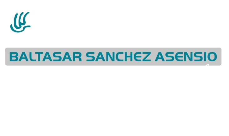 Logotipo BSA Fisiodeporte en Blanco